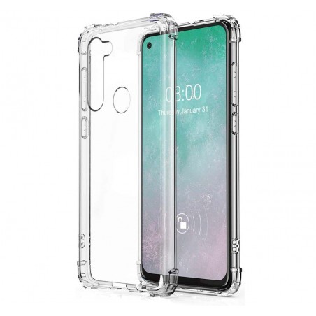Funda Gel Tpu Anti-Shock Transparente para Motorola Moto G8 Power