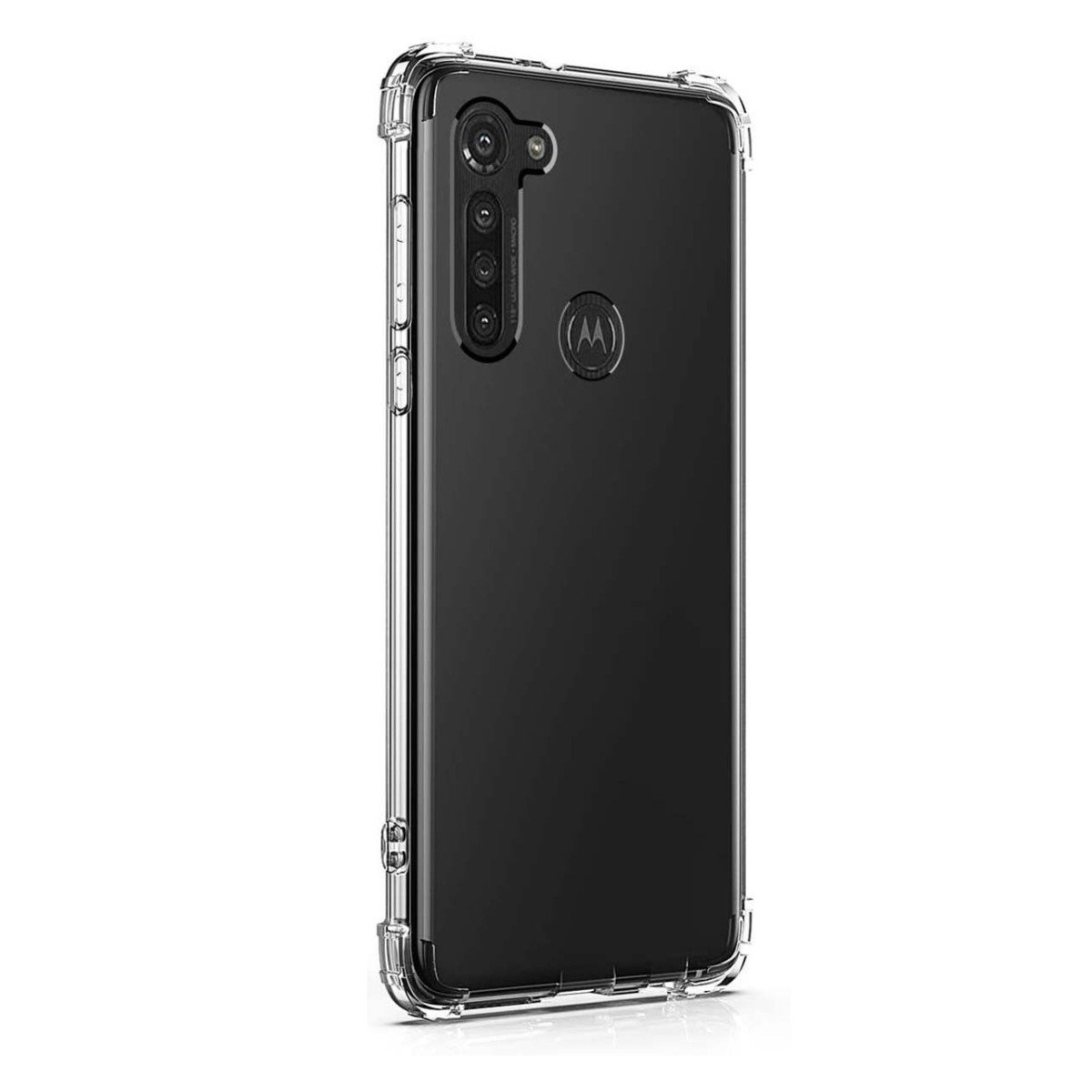 Funda Gel Tpu Anti-Shock Transparente para Motorola Moto G8 Power