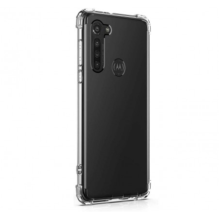 Funda Gel Tpu Anti-Shock Transparente para Motorola Moto G8 Power