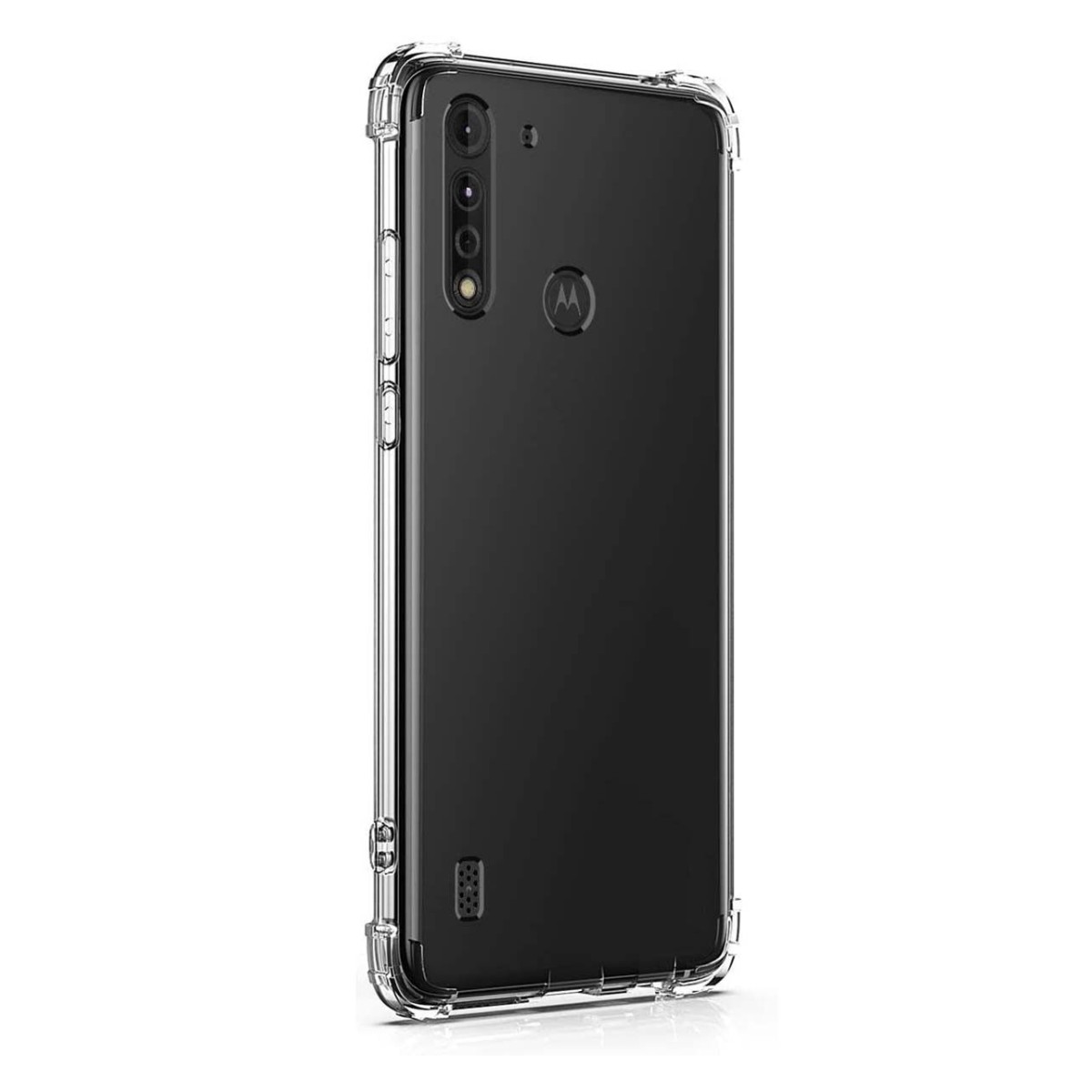 Funda Gel Tpu Anti-Shock Transparente para Motorola Moto G8 Power Lite