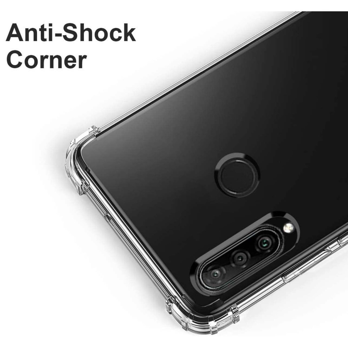 Funda Gel Tpu Anti-Shock Transparente para Oppo Find X2 Pro