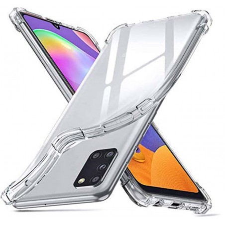 Funda Gel Tpu Anti-Shock Transparente para Samsung Galaxy A31