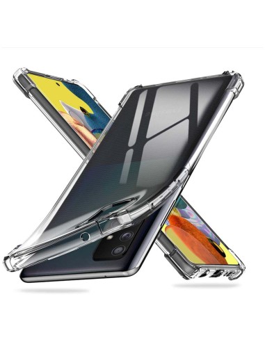 Funda Gel Tpu Anti-Shock Transparente para Samsung Galaxy A51 5G