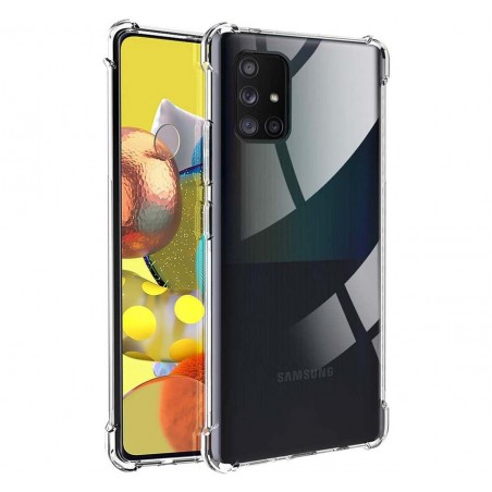 Funda Gel Tpu Anti-Shock Transparente para Samsung Galaxy A51 5G