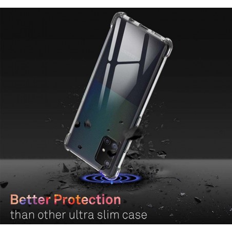 Funda Gel Tpu Anti-Shock Transparente para Samsung Galaxy A51 5G