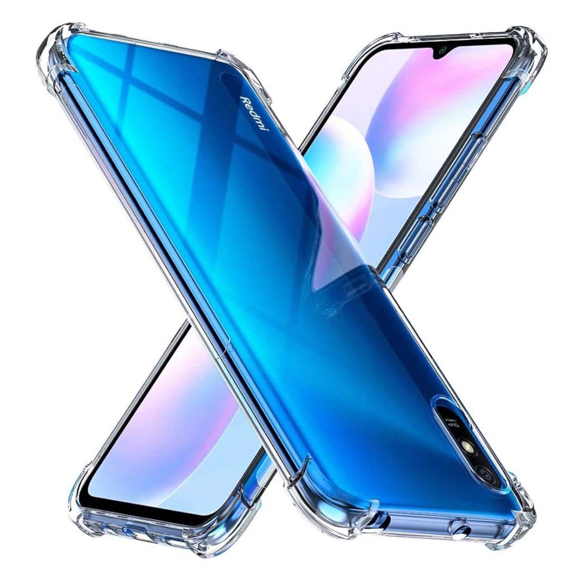 Funda Gel Tpu Anti-Shock Transparente para Xiaomi Redmi 9A / 9AT
