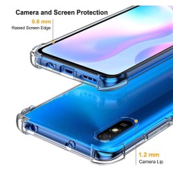 Funda Gel Tpu Anti-Shock Transparente para Xiaomi Redmi 9A / 9AT 2