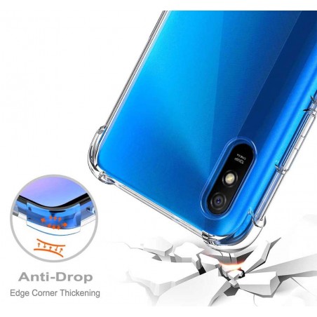 Funda Gel Tpu Anti-Shock Transparente para Xiaomi Redmi 9A / 9AT