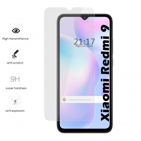 Protector Cristal Templado para Xiaomi Redmi 9A / 9AT Vidrio