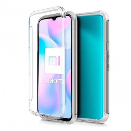 Funda Completa Transparente Pc + Tpu Full Body 360 para Xiaomi Redmi 9A / 9AT