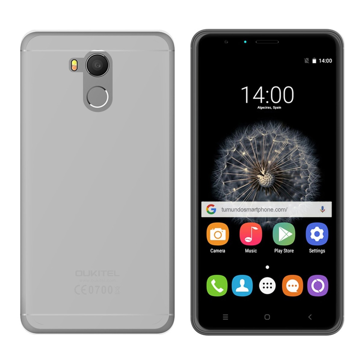 Funda Gel Tpu para Oukitel U15 / U15 Pro Color Transparente