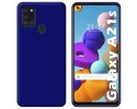 Funda Silicona Gel TPU Azul para Samsung Galaxy A21s