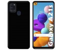 Funda Silicona Gel TPU Negra para Samsung Galaxy A21s