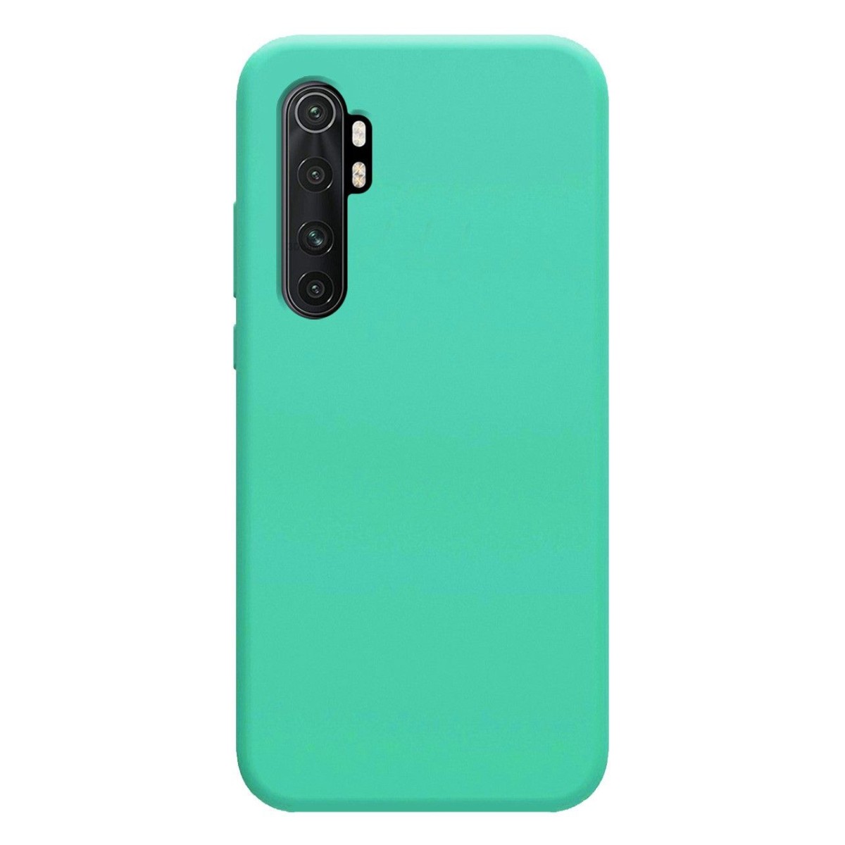 Funda Silicona Líquida Ultra Suave para Xiaomi Mi Note 10 Lite color Verde