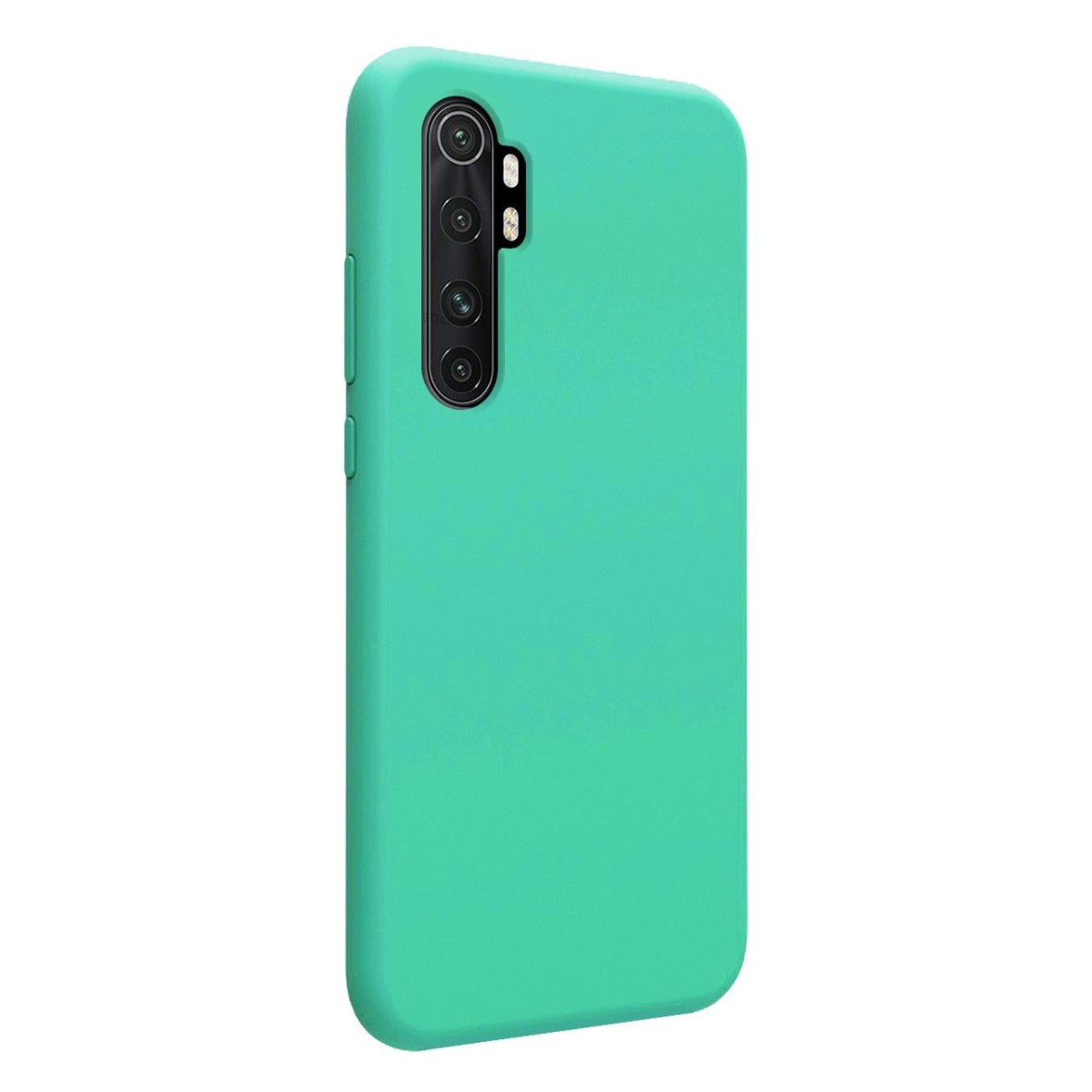 Funda Silicona Líquida Ultra Suave para Xiaomi Mi Note 10 Lite color Verde