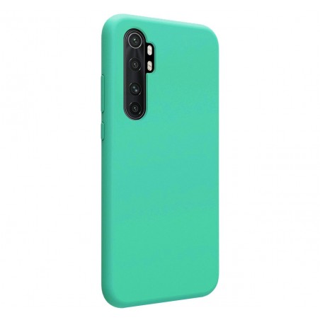 Funda Silicona Líquida Ultra Suave para Xiaomi Mi Note 10 Lite color Verde