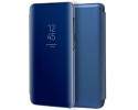 Funda Flip Cover Clear View para Xiaomi Redmi Note 9 color Azul
