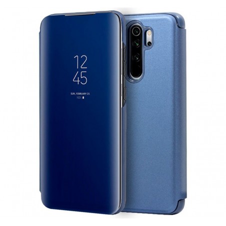 Funda Flip Cover Clear View para Xiaomi Redmi 9 color Azul