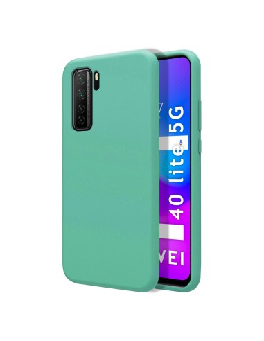 Funda Silicona Líquida Ultra Suave para Huawei P40 Lite 5G color Verde