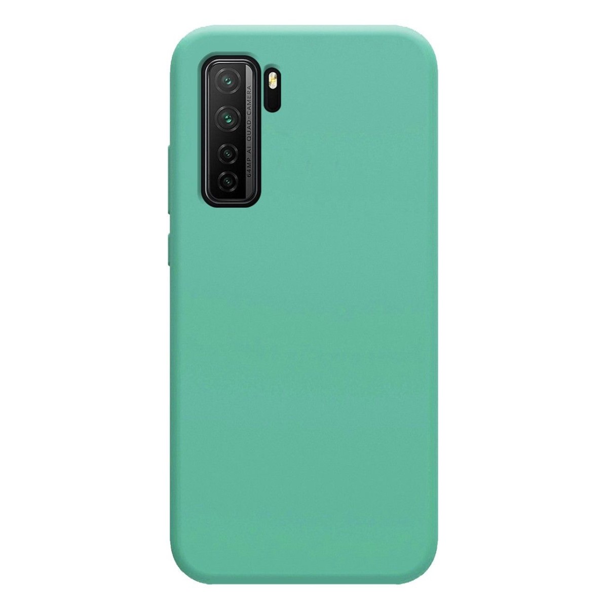 Funda Silicona Líquida Ultra Suave para Huawei P40 Lite 5G color Verde