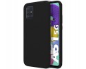 Funda Silicona Líquida Ultra Suave para Samsung Galaxy A51 5G color Negra