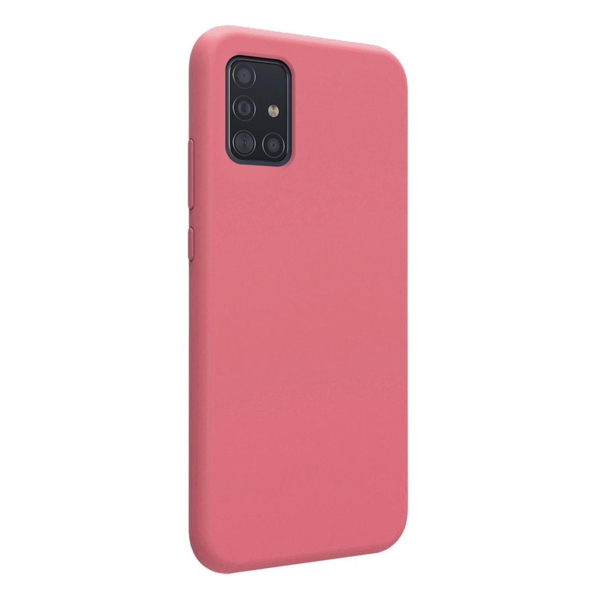Funda Silicona Líquida Ultra Suave para Samsung Galaxy A51 5G color Rosa