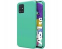 Funda Silicona Líquida Ultra Suave para Samsung Galaxy A51 5G color Verde