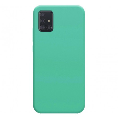 Funda Silicona Líquida Ultra Suave para Samsung Galaxy A51 5G color Verde