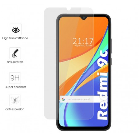 Protector Cristal Templado para Xiaomi Redmi 9C Vidrio