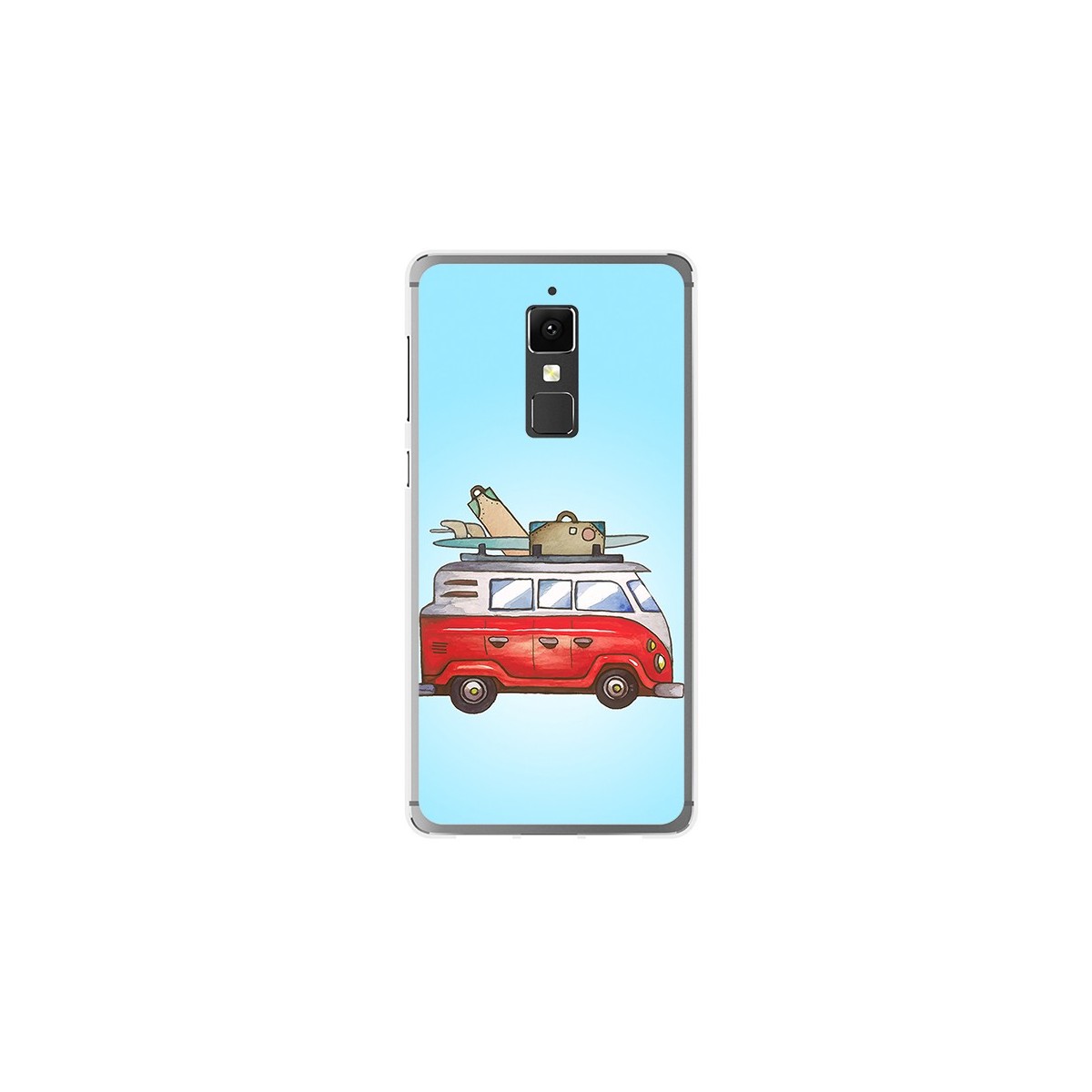 Funda Gel Tpu para Elephone S3 Diseño Furgoneta Dibujos