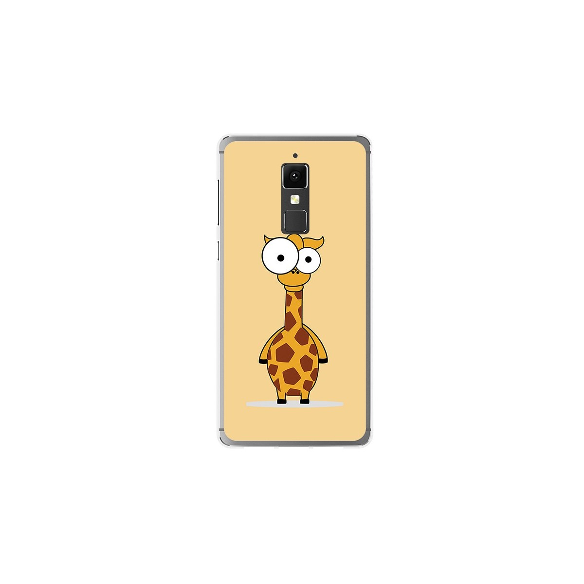 Funda Gel Tpu para Elephone S3 Diseño Jirafa Dibujos