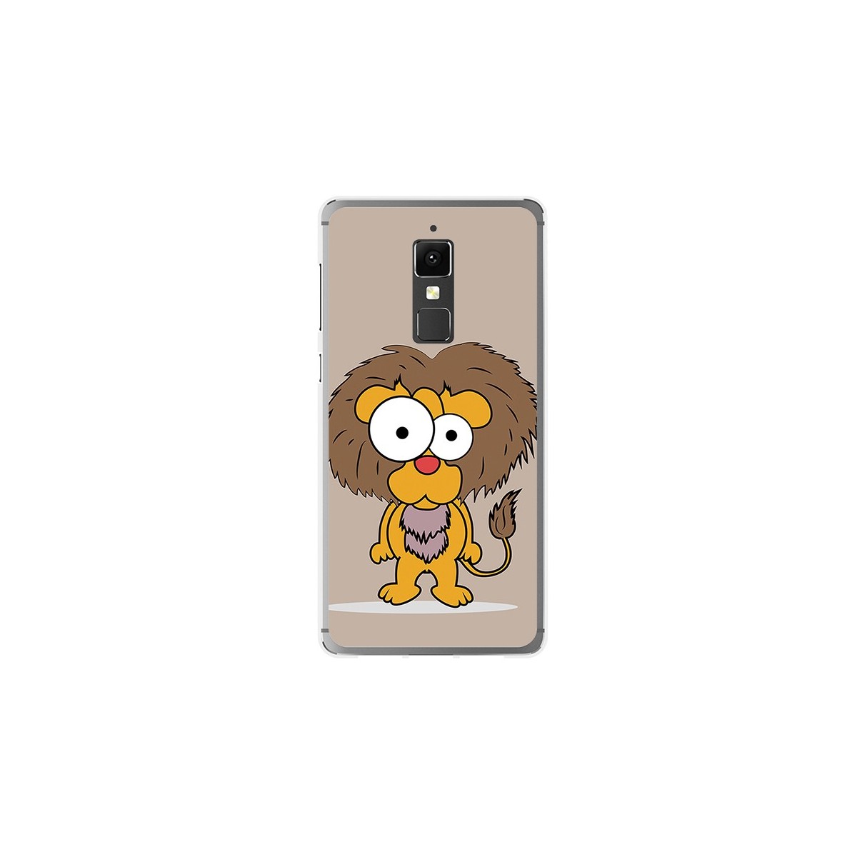 Funda Gel Tpu para Elephone S3 Diseño Leon Dibujos