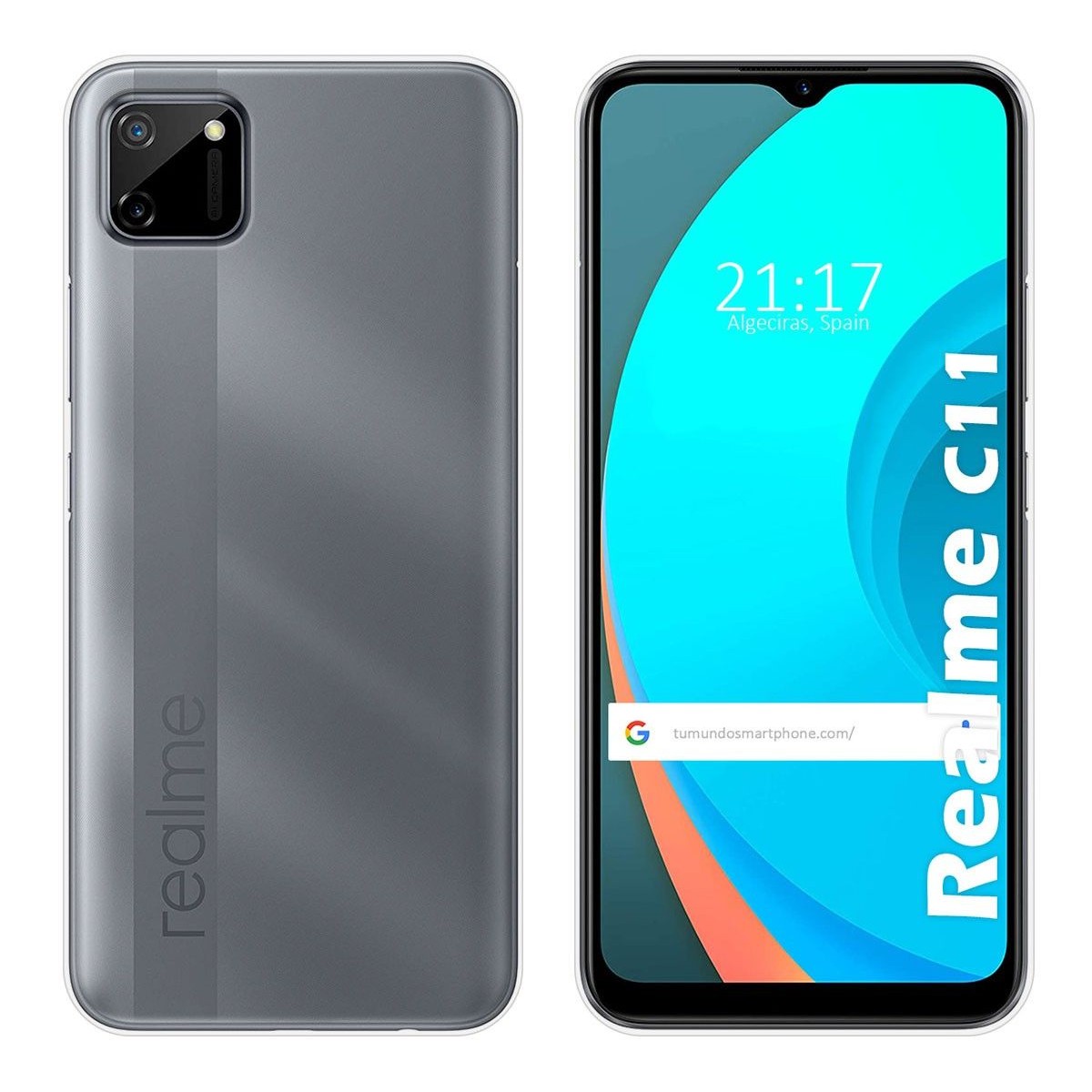 Funda Silicona Gel TPU Transparente para Realme C11