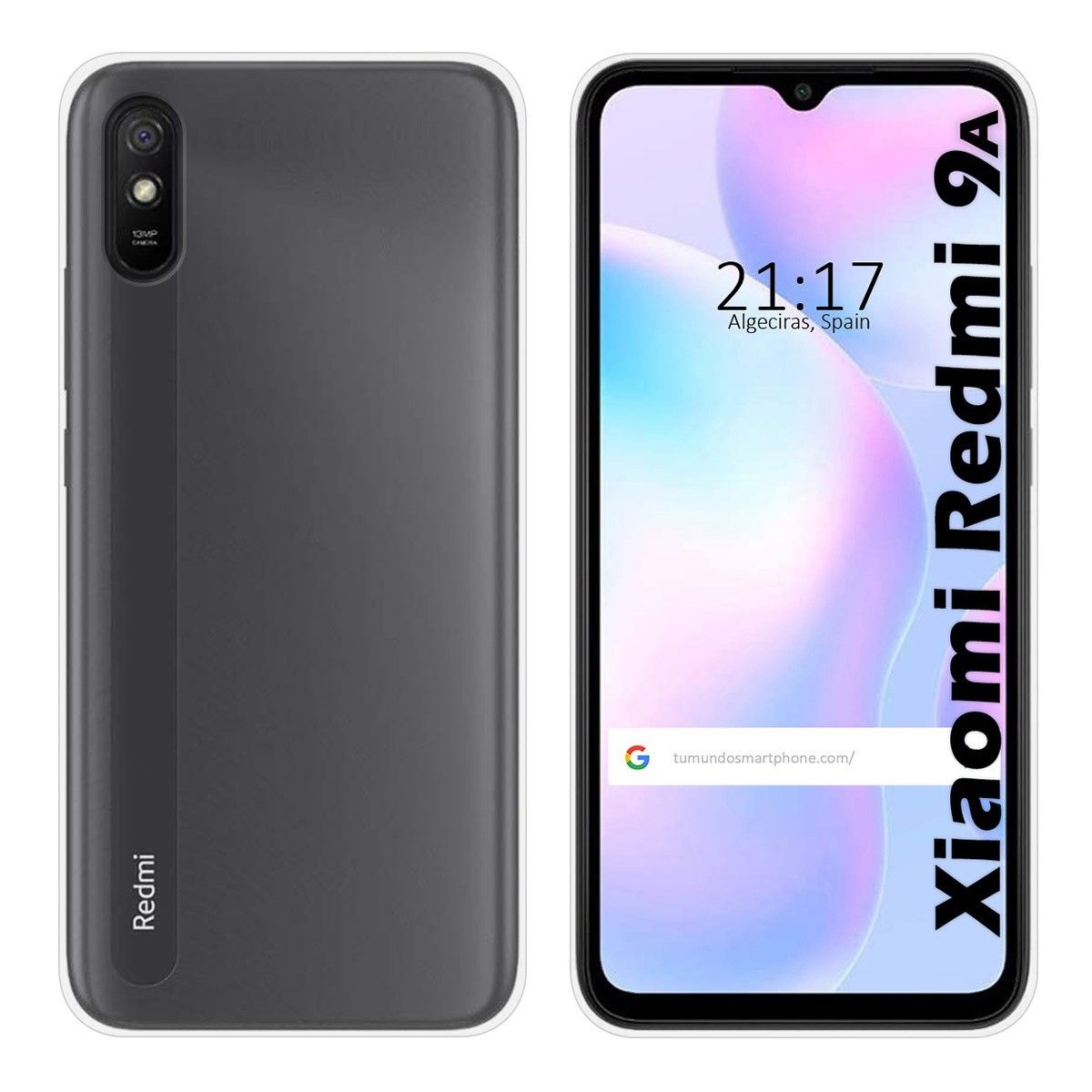 Funda Silicona Gel TPU Transparente para Xiaomi Redmi 9C