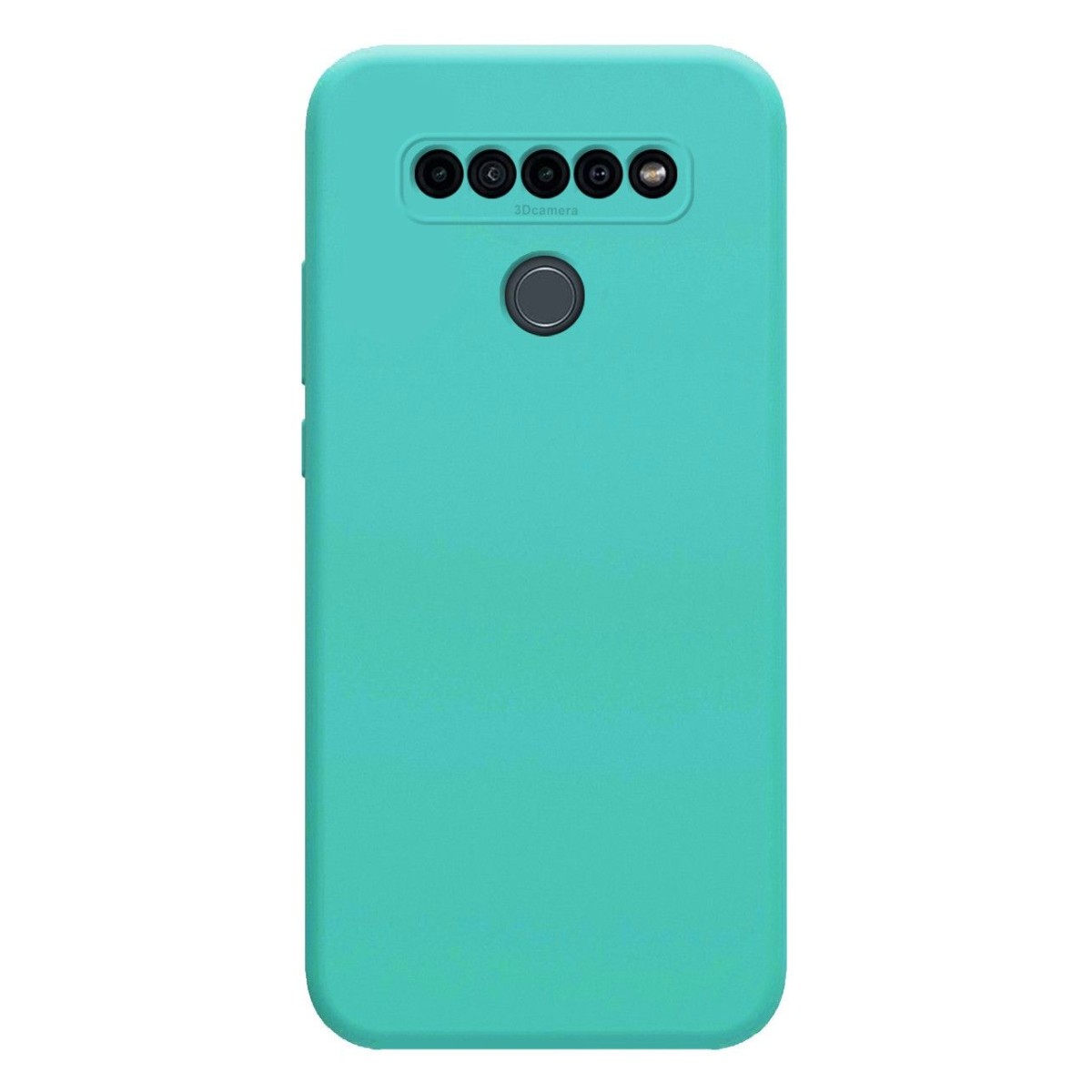 Funda Silicona Líquida Ultra Suave para Lg K41s color Verde