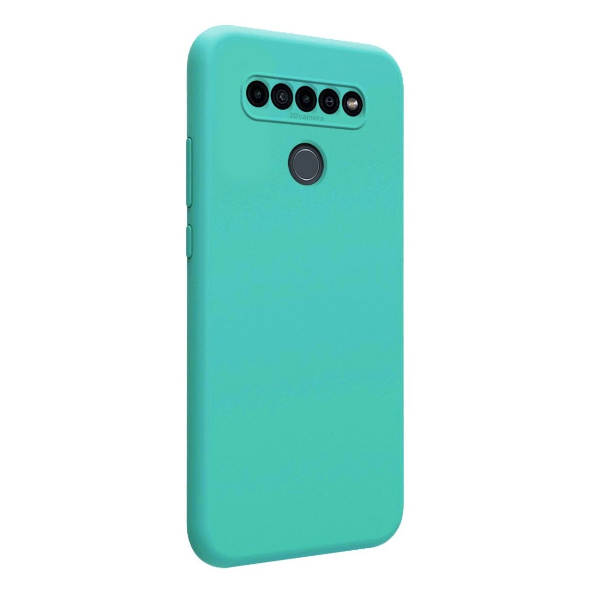 Funda Silicona Líquida Ultra Suave para Lg K41s color Verde