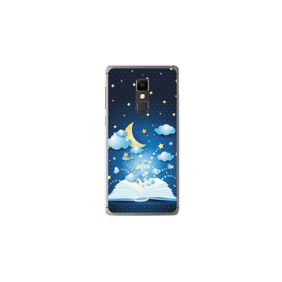 Funda Gel Tpu para Elephone S3 Diseño Libro Cuentos Dibujos