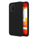Funda Silicona Líquida Ultra Suave para Xiaomi Mi 10 Lite color Negra