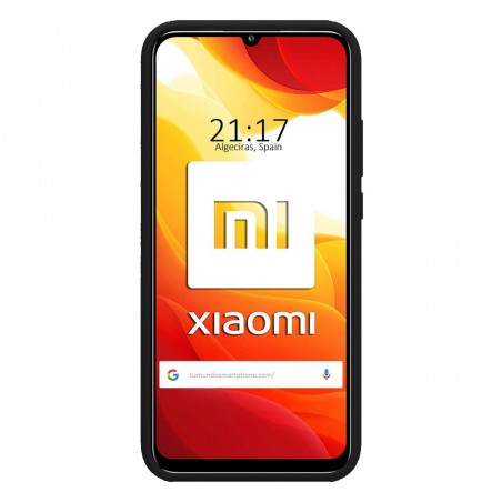 Funda Silicona Líquida Ultra Suave para Xiaomi Mi 10 Lite color Negra