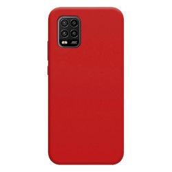 Funda Silicona Líquida Ultra Suave para Xiaomi Mi 10 Lite color Roja 2