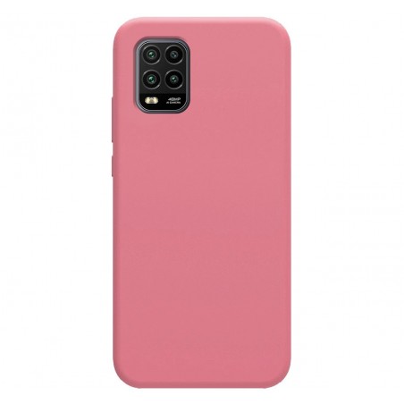 Funda Silicona Líquida Ultra Suave para Xiaomi Mi 10 Lite color Rosa