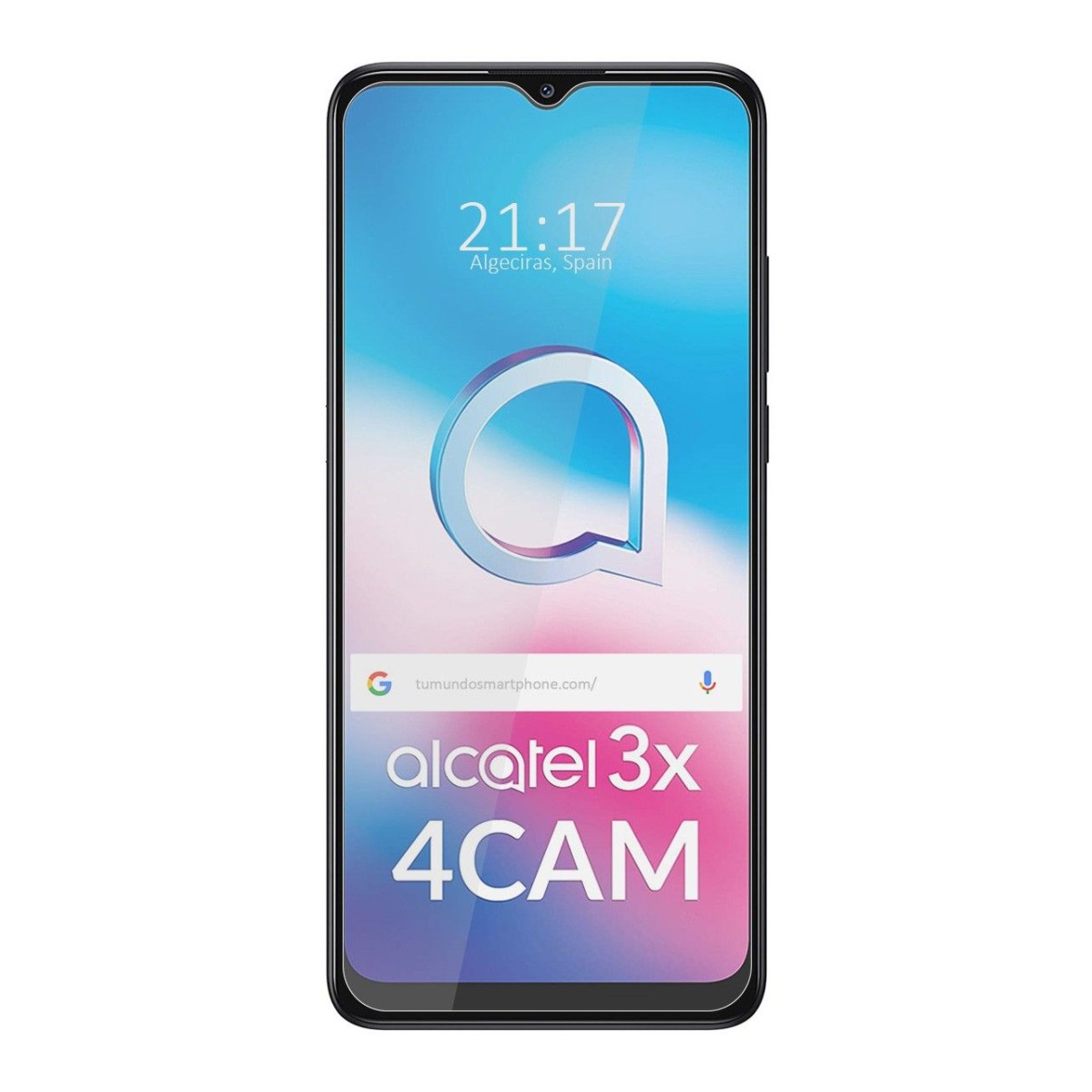 Protector Cristal Templado para Alcatel 3X 4CAM Vidrio