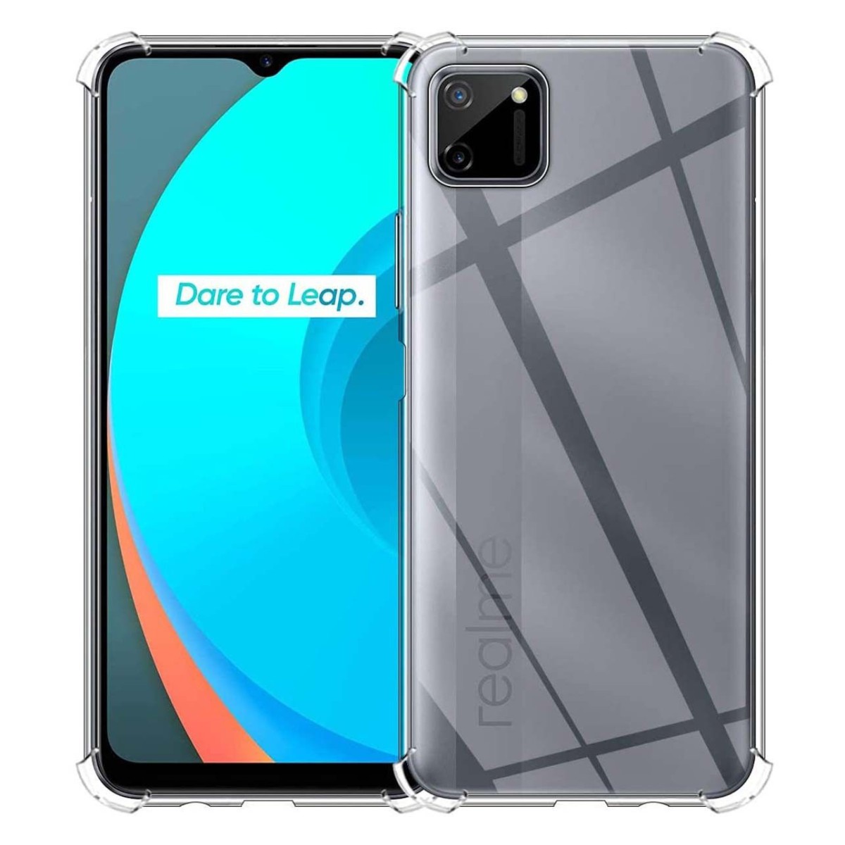 Funda Gel Tpu Anti-Shock Transparente para Realme C11