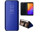 Funda Flip Cover Clear View para Huawei Y5p color Azul