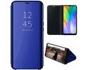Funda Flip Cover Clear View para Huawei Y6p color Azul
