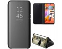 Funda Flip Cover Clear View para Samsung Galaxy A11 / M11 color Negra