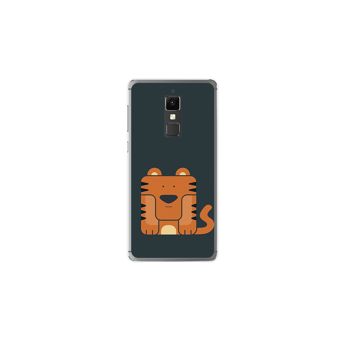 Funda Gel Tpu para Elephone S3 Diseño Tigre Dibujos