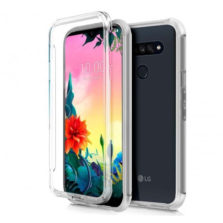 Funda Completa Transparente Pc + Tpu Full Body 360 para Lg K50S