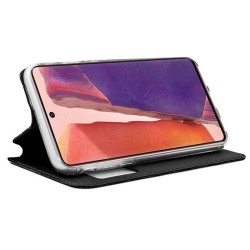 Funda Libro Soporte con Ventana para Samsung Galaxy Note 20 color Negra 2