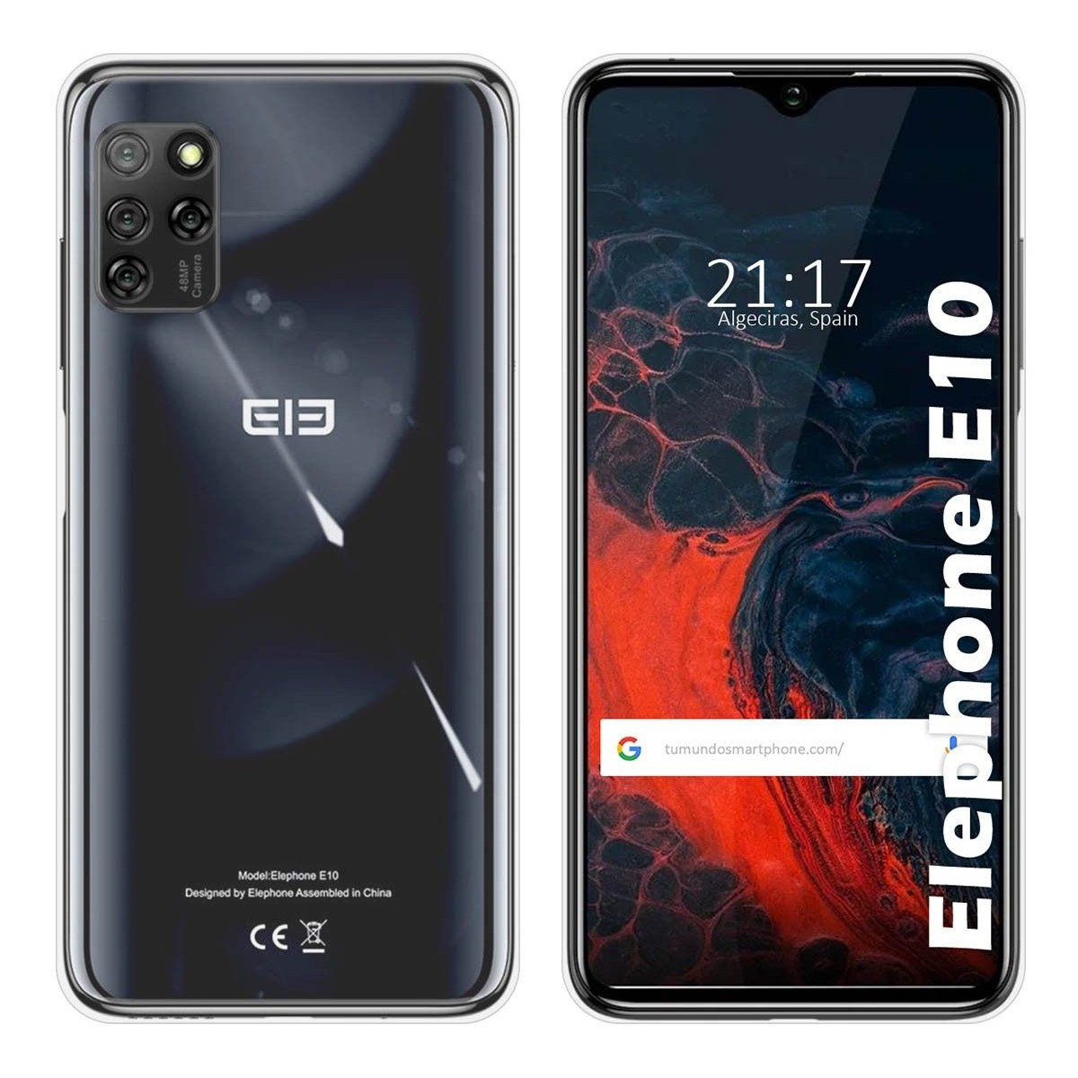 Funda Silicona Gel TPU Transparente para Elephone E10 / E10 Pro